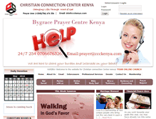 Tablet Screenshot of ccckenya.com